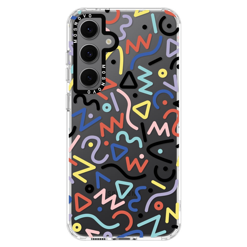 Doodle Art Phone Case - Samsung Galaxy S24 FE Case - MOSNOVO