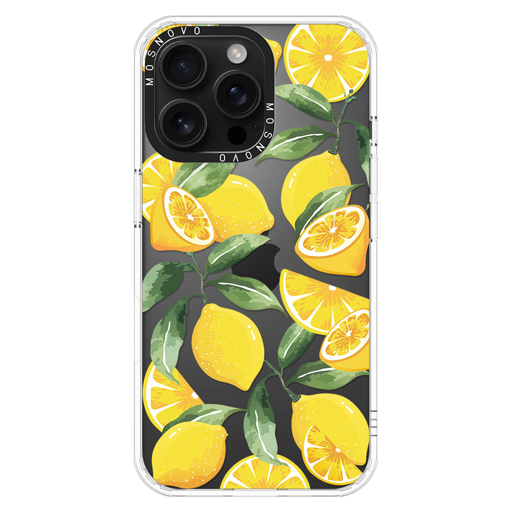 Lemon Phone Case - iPhone 16 Pro Max Case - MOSNOVO