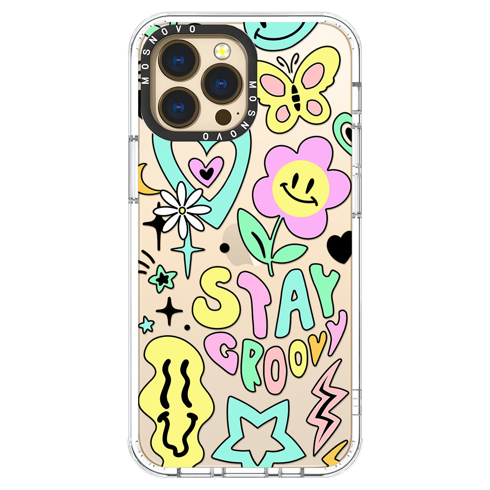 Stay Groovy Phone Case - iPhone 13 Pro Max Case