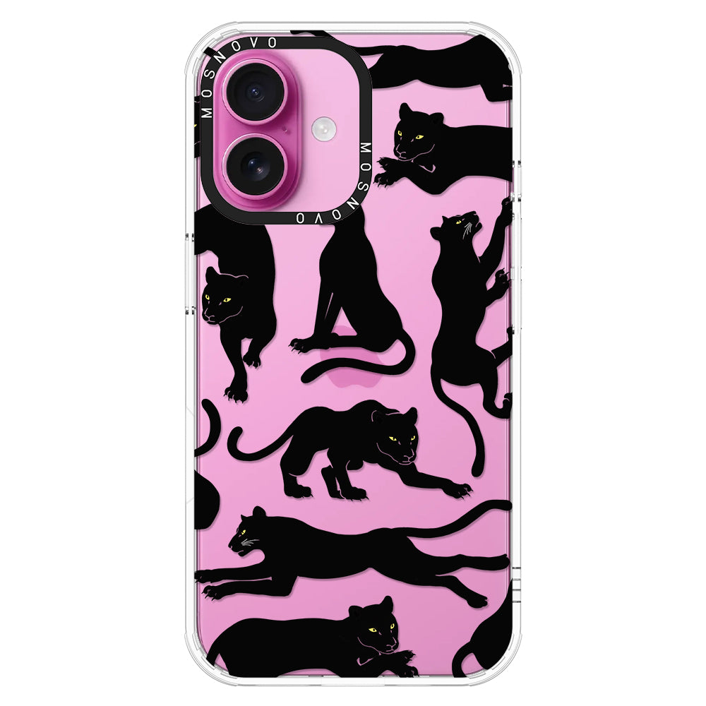 Black Panther Phone Case - iPhone 16 Case - MOSNOVO