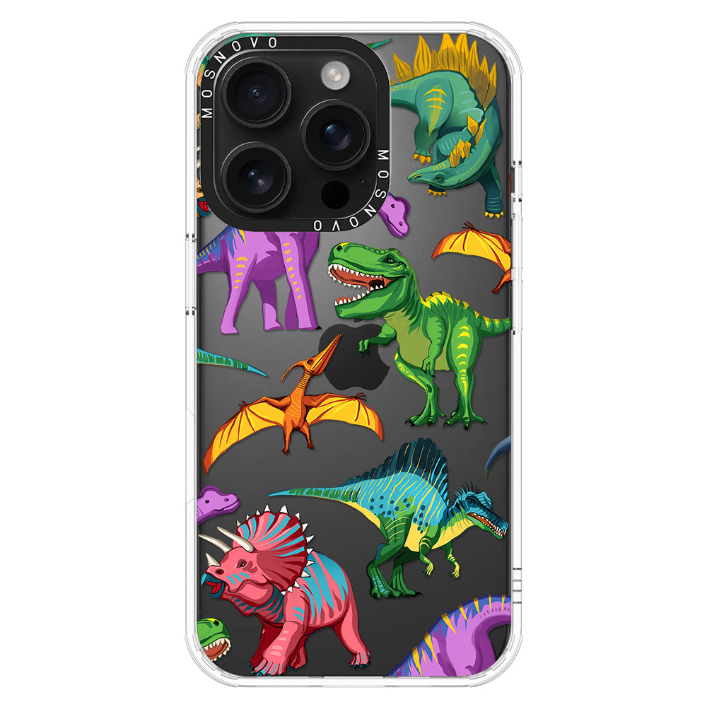 Dinosaur World Phone Case - iPhone 16 Pro Case - MOSNOVO