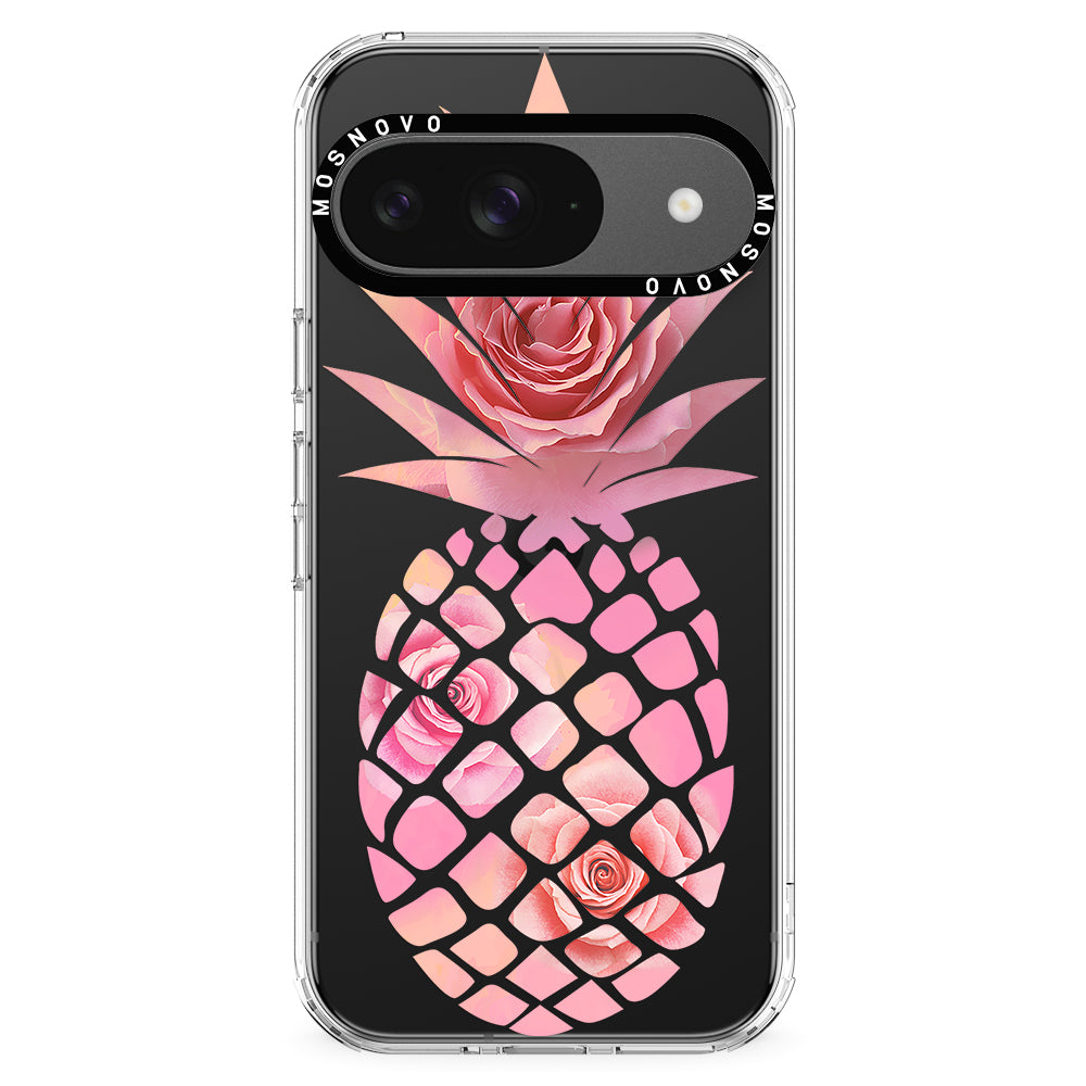 Pink Floral Pineapple Phone Case - Google Pixel 9 Case