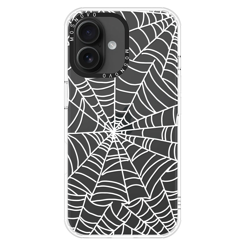 Spider Web Phone Case - iPhone 16 Plus Case - MOSNOVO