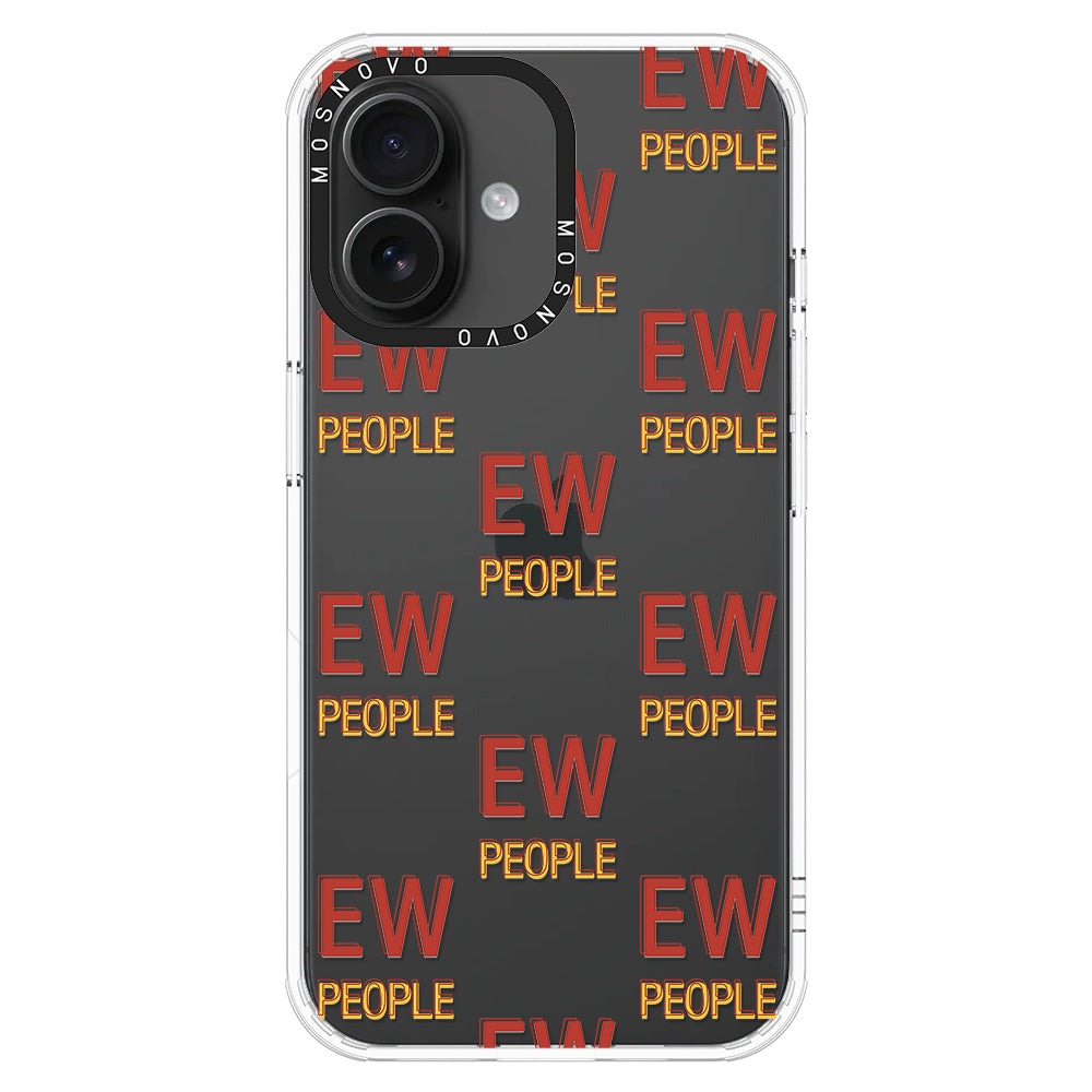 EW People Phone Case - iPhone 16 Case - MOSNOVO