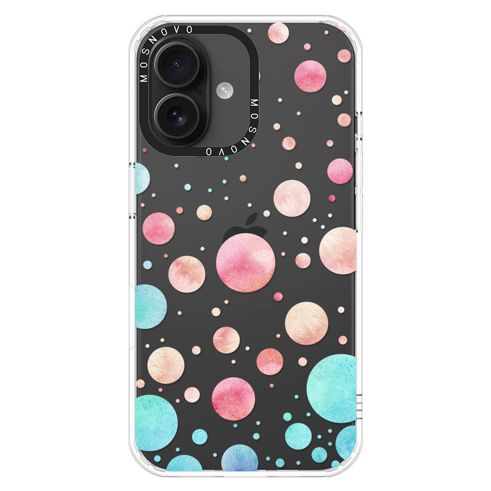 Colorful Bubbles Phone Case - iPhone 16 Case - MOSNOVO