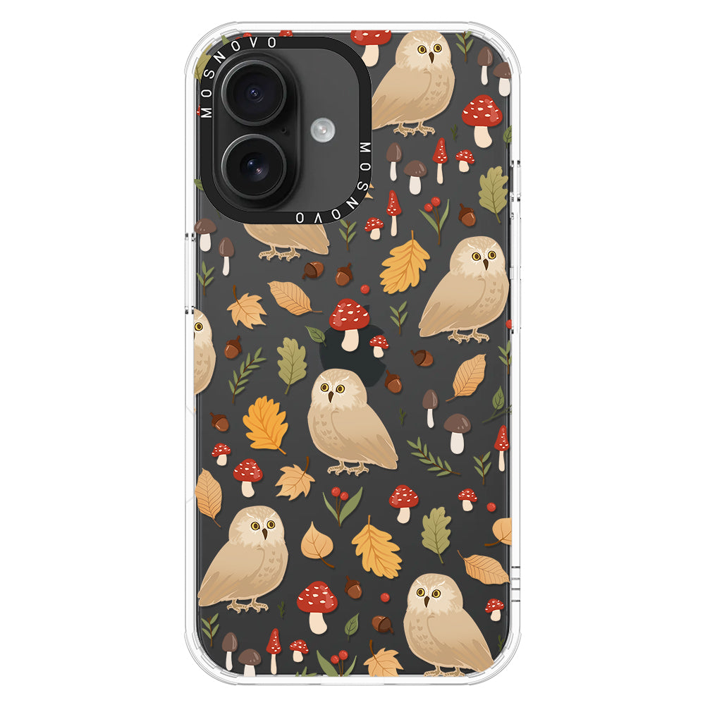 Autumn Owl Phone Case - iPhone 16 Plus Case - MOSNOVO