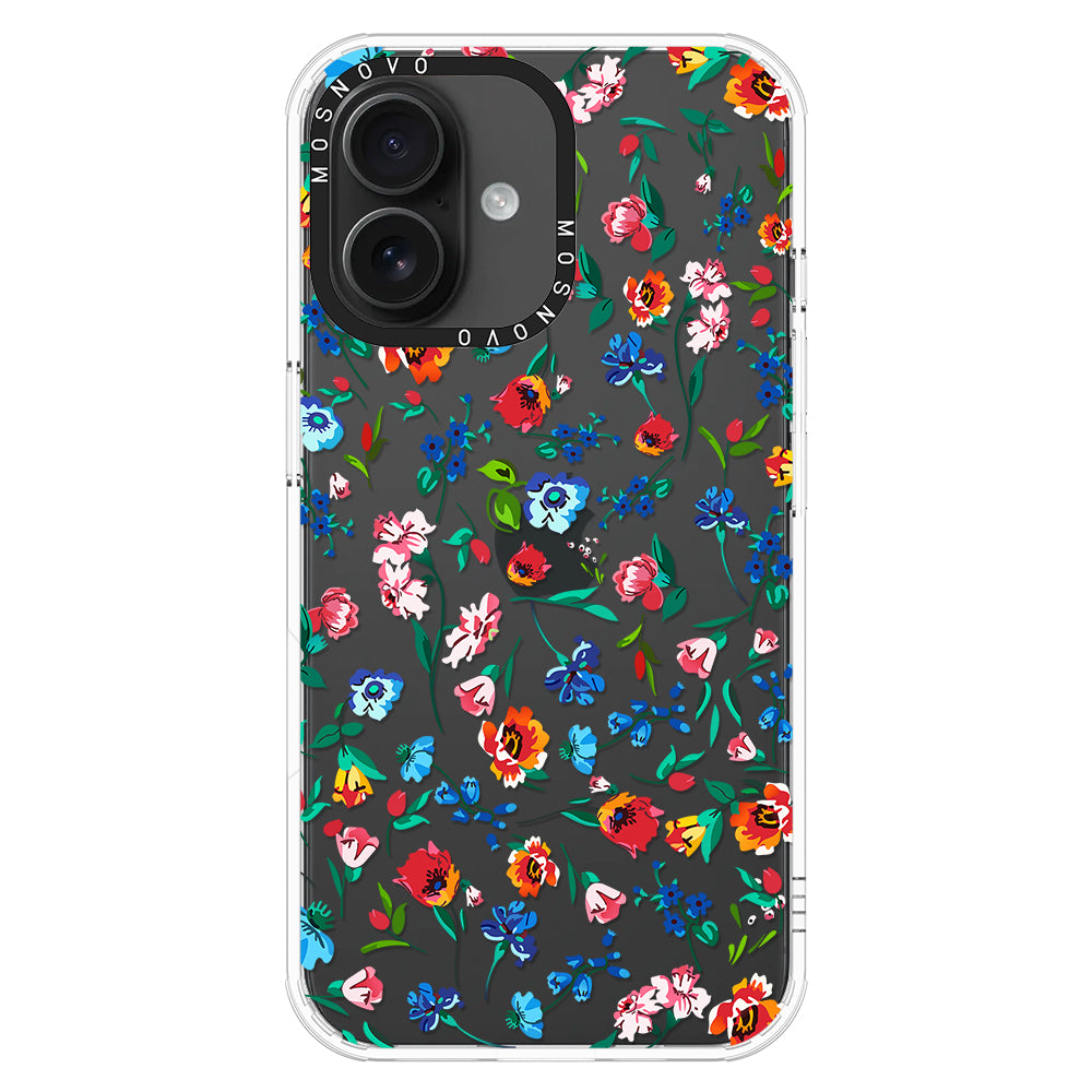 Little Wild Flower Phone Case - iPhone 16 Case - MOSNOVO