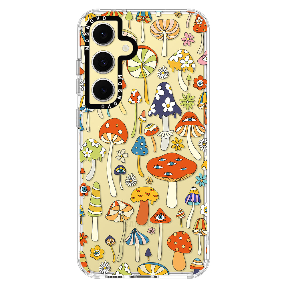 Mushroom Art Phone Case - Samsung Galaxy S24 FE Case - MOSNOVO