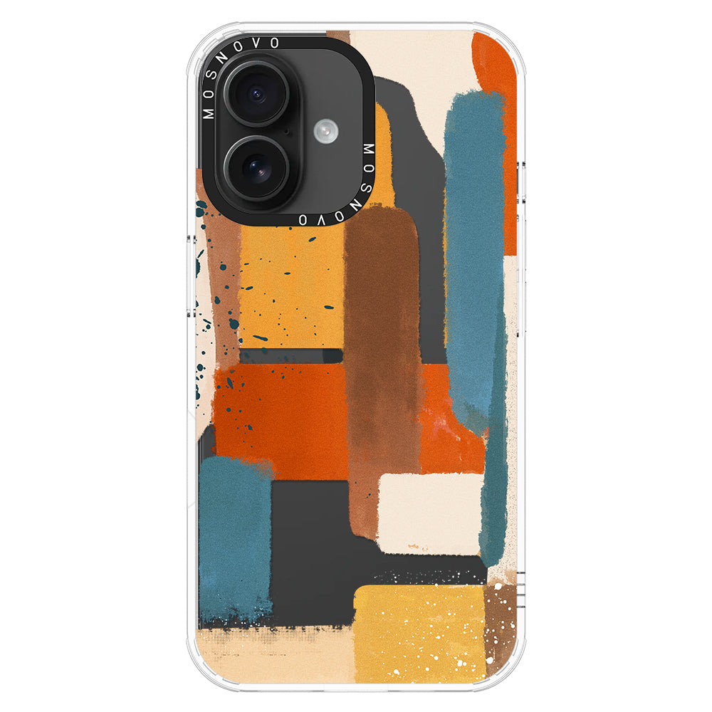 Modern Abstract Artwork Phone Case - iPhone 16 Plus Case - MOSNOVO