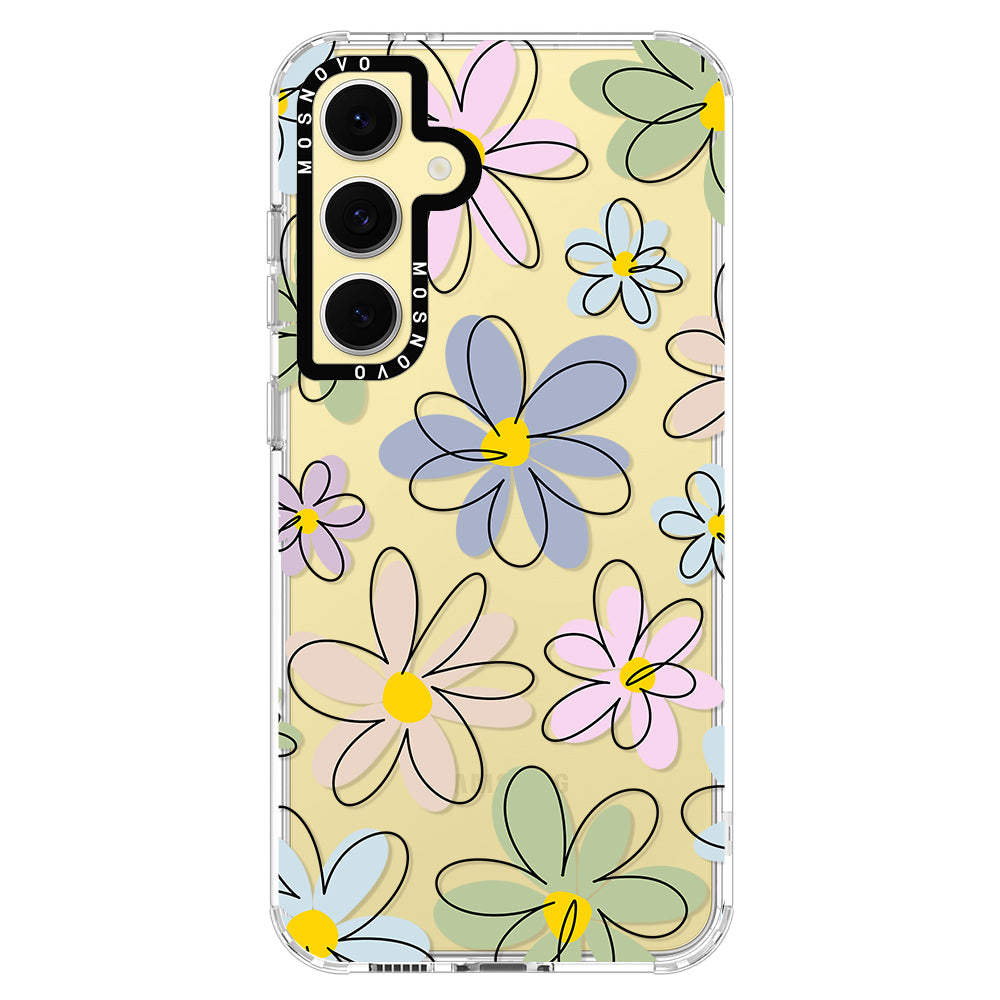 Linear Blooms Phone Case - Samsung Galaxy S24 FE Case