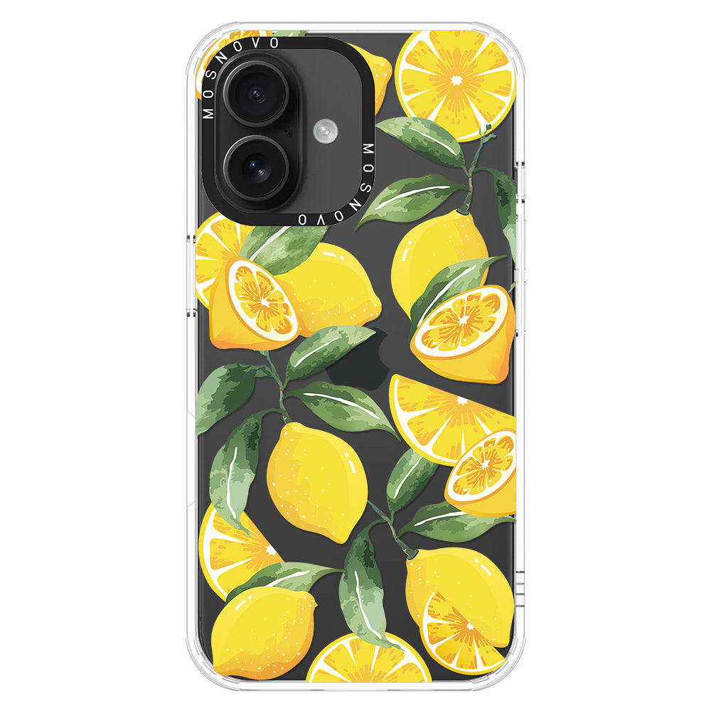 Lemon Phone Case - iPhone 16 Case - MOSNOVO