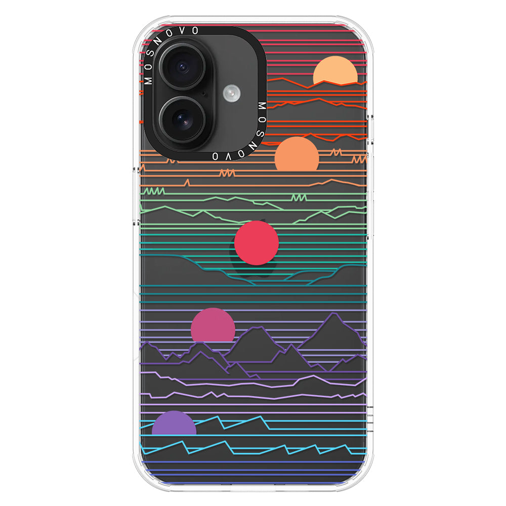 Sunset Phone Case - iPhone 16 Plus Case - MOSNOVO