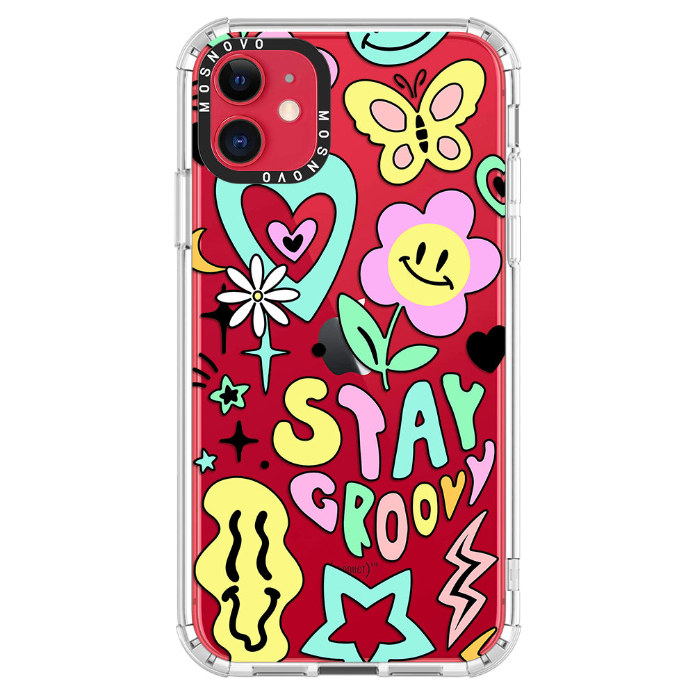 Stay Groovy Phone Case - iPhone 11 Case