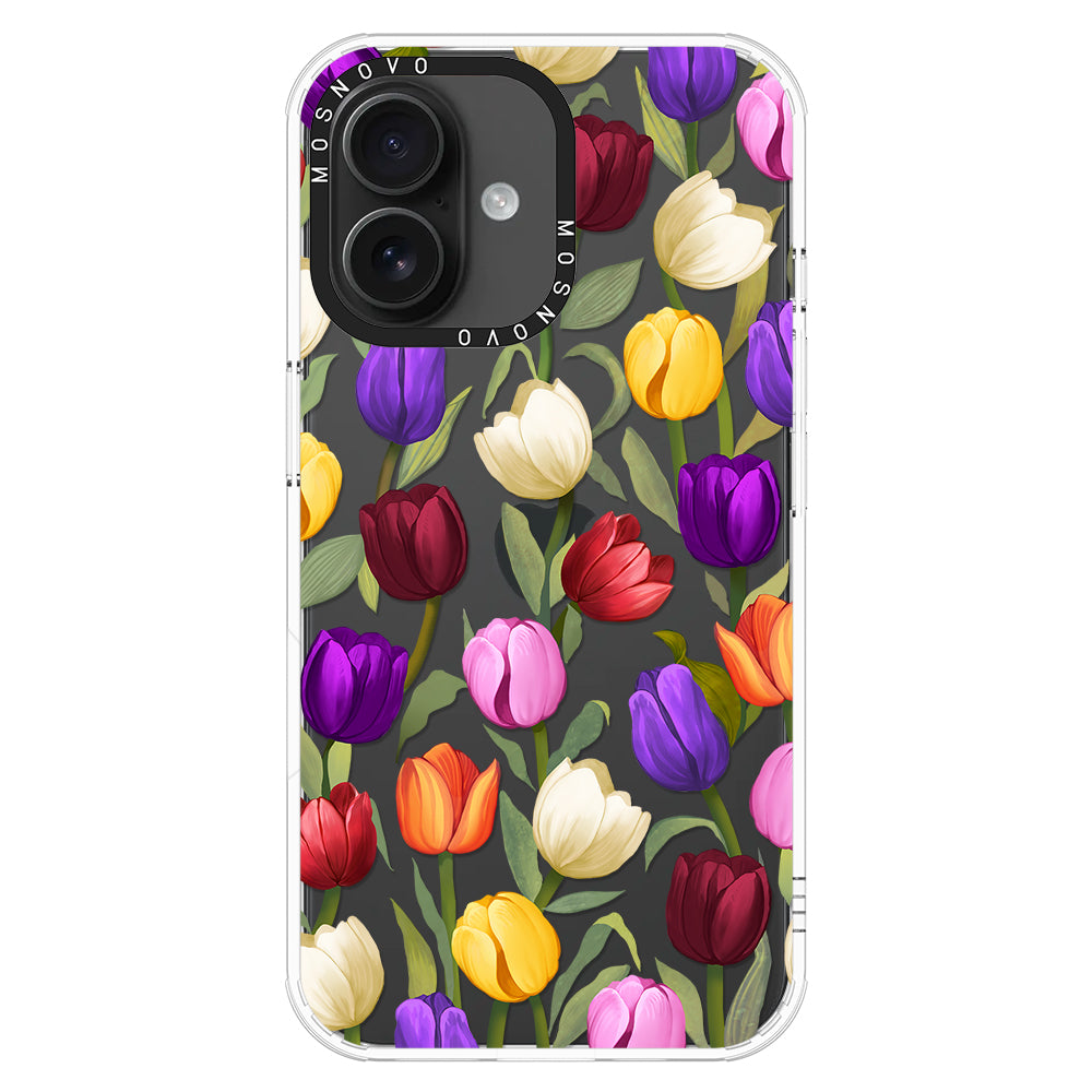 Tulip Phone Case - iPhone 16 Plus Case - MOSNOVO