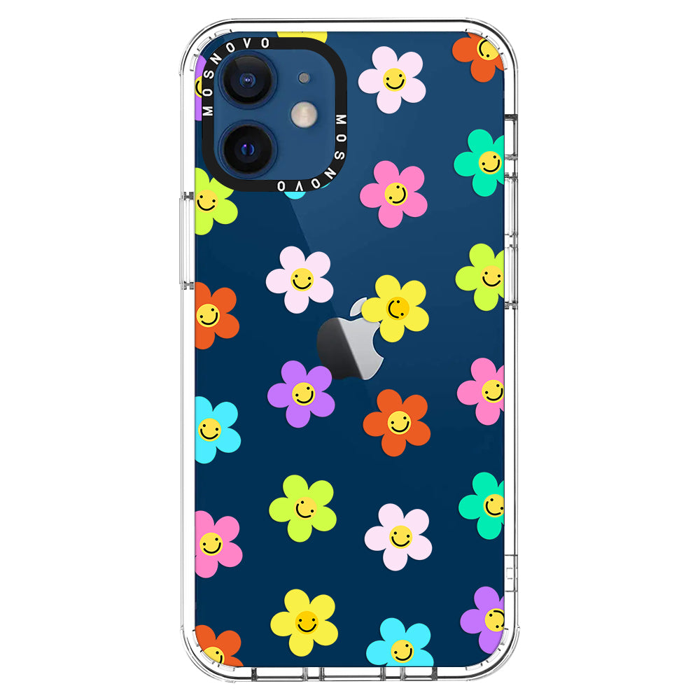 Smile Floral Phone Case - iPhone 12 Case