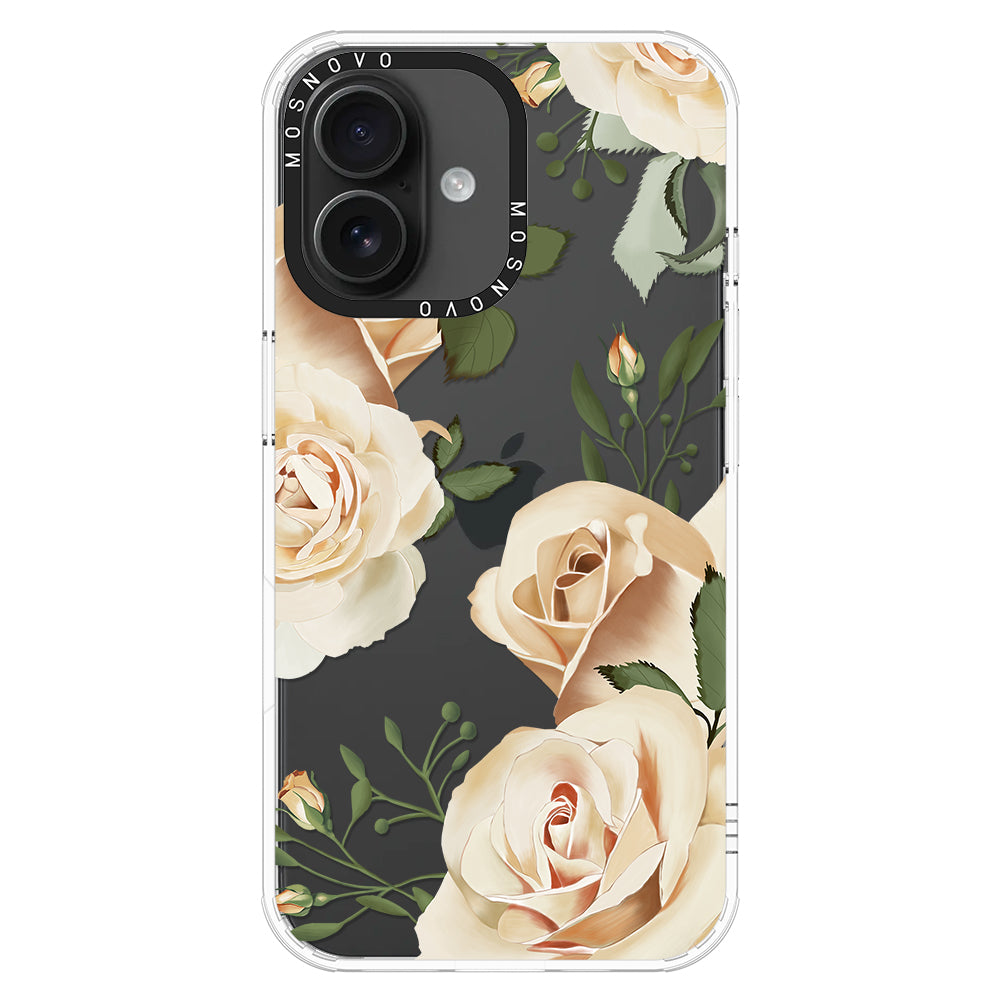 Champagne Roses Phone Case - iPhone 16 Plus Case - MOSNOVO