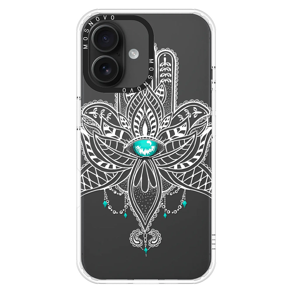 Hamsa Hand Phone Case - iPhone 16 Case - MOSNOVO