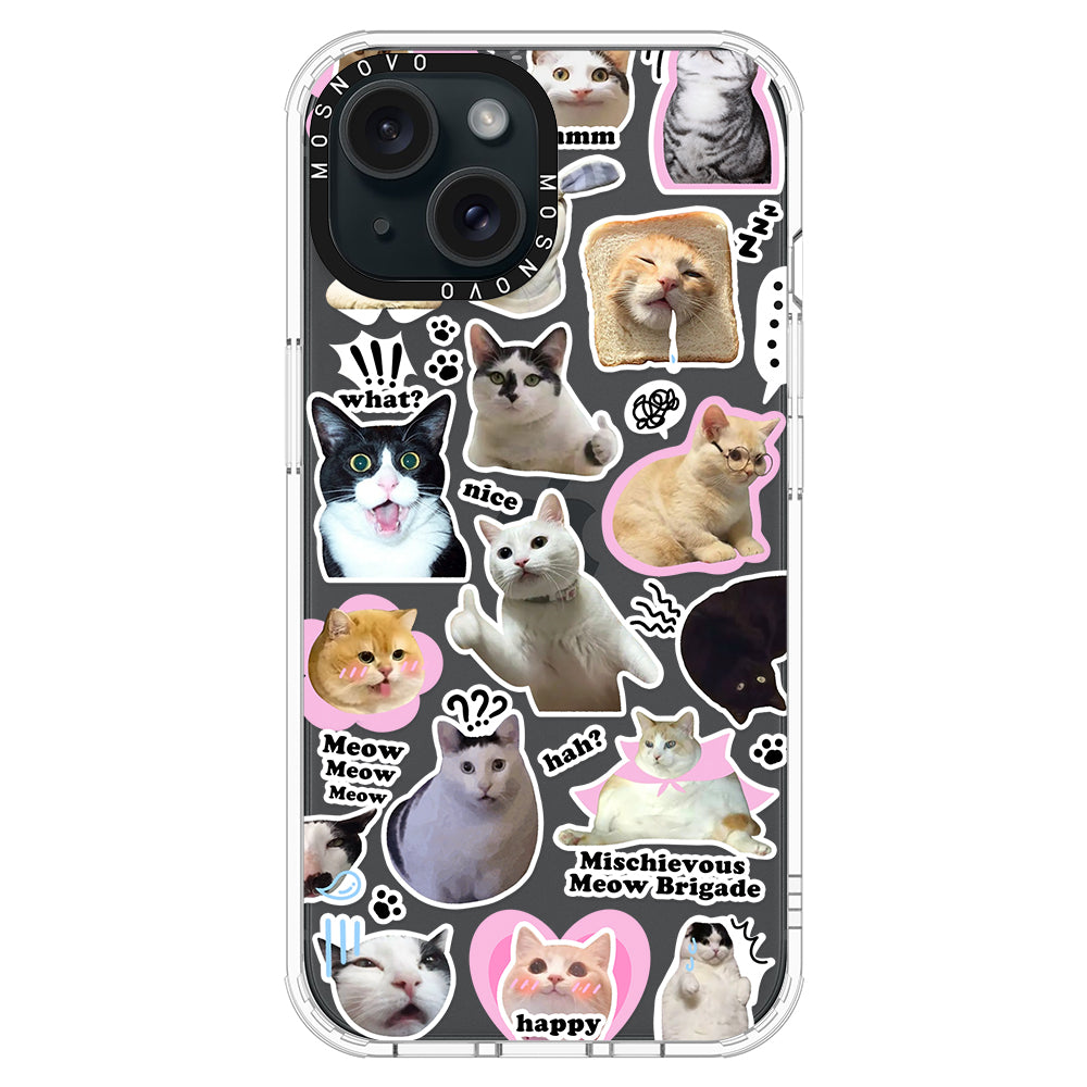 The Cat Brigade Phone Case - iPhone 15 Plus Case