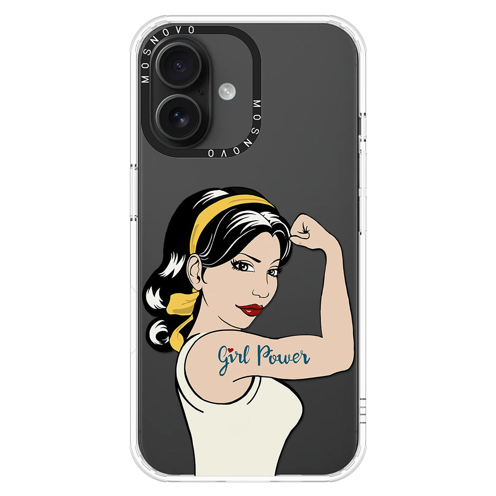 Girl Power Phone Case - iPhone 16 Case - MOSNOVO