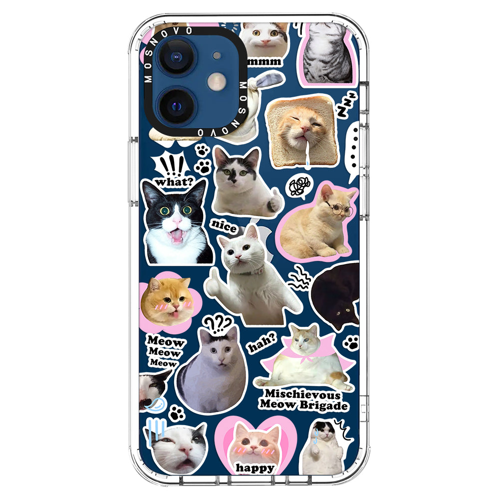 The Cat Brigade Phone Case - iPhone 12 Case