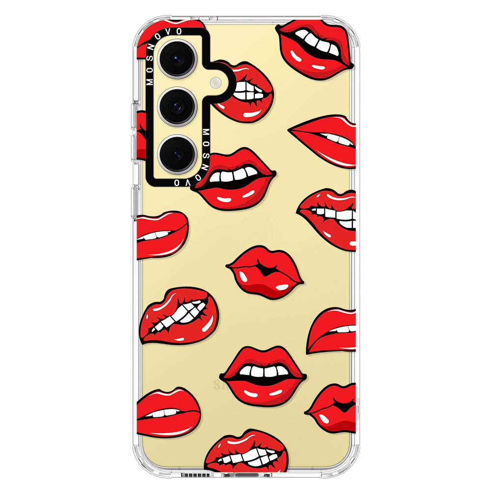 Hot Lips Phone Case - Samsung Galaxy S24 FE Case - MOSNOVO