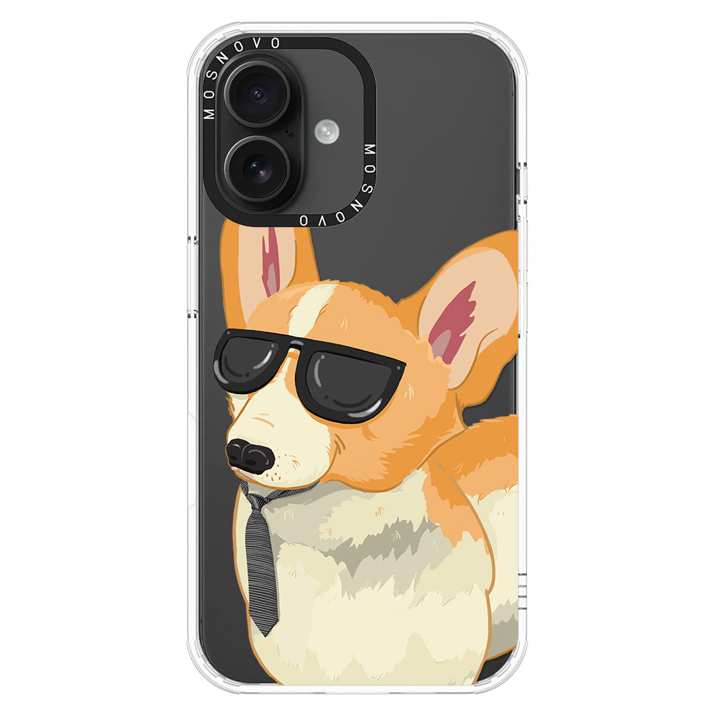 Fluffy Corgi Phone Case - iPhone 16 Plus Case - MOSNOVO