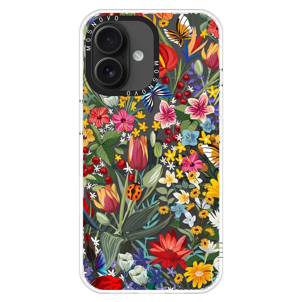 In The Garden Phone Case - iPhone 16 Plus Case - MOSNOVO