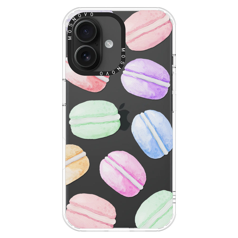 Pastel Macaron Phone Case - iPhone 16 Case - MOSNOVO