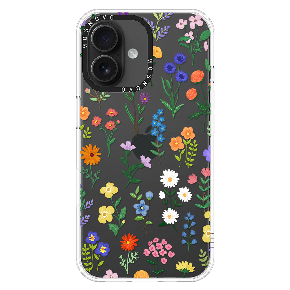 Botanical Floral Phone Case - iPhone 16 Case - MOSNOVO