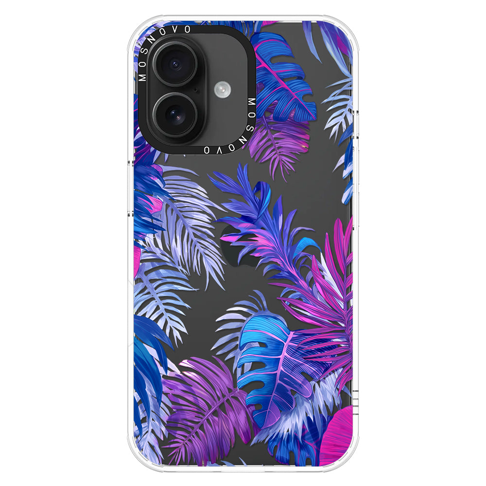 Fancy Palm Leaves Phone Case - iPhone 16 Plus Case - MOSNOVO