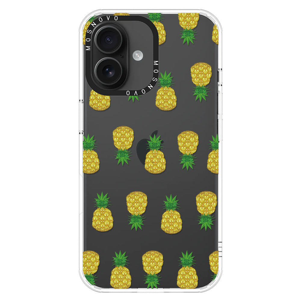 Cute Pineapples Phone Case - iPhone 16 Case - MOSNOVO