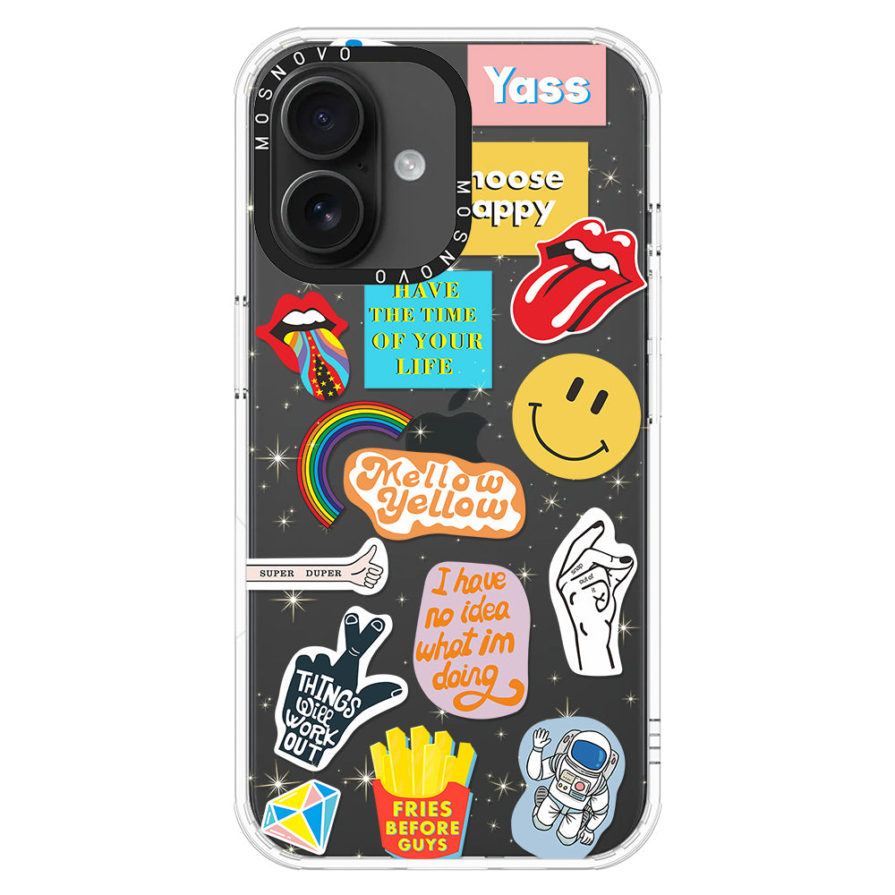 Pop Culture Phone Case - iPhone 16 Plus Case - MOSNOVO