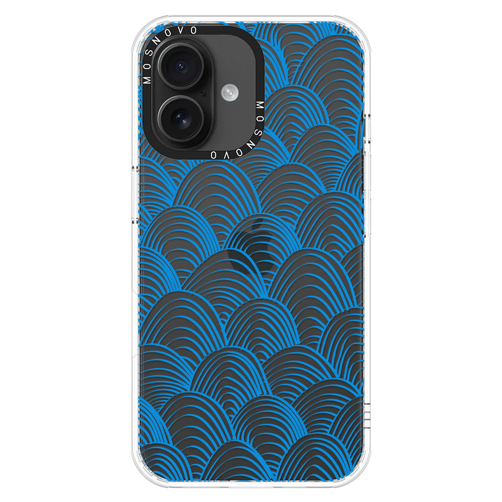 Wavy Wave Phone Case - iPhone 16 Case - MOSNOVO