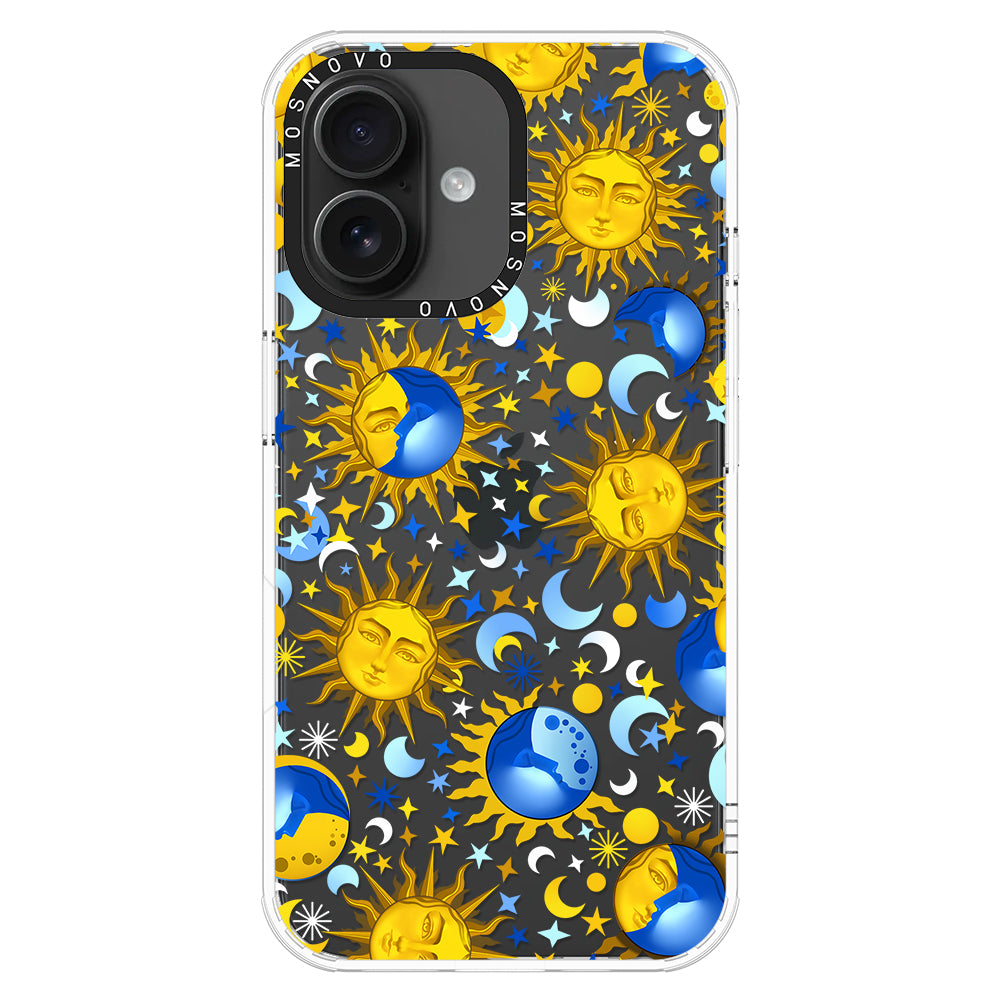 Sun and Moon Phone Case - iPhone 16 Case - MOSNOVO