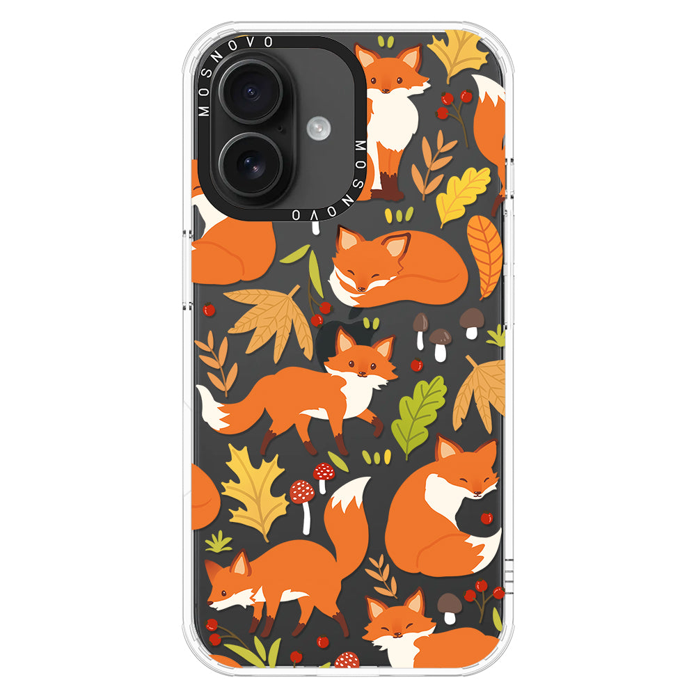 Autumn Fox Phone Case - iPhone 16 Plus Case - MOSNOVO