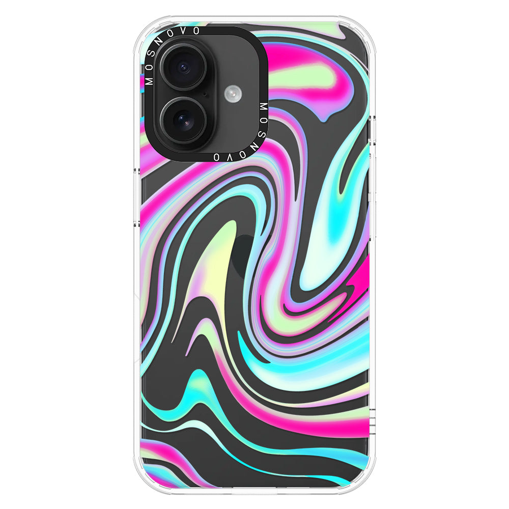 Psychedelic Swirls Phone Case - iPhone 16 Plus Case - MOSNOVO