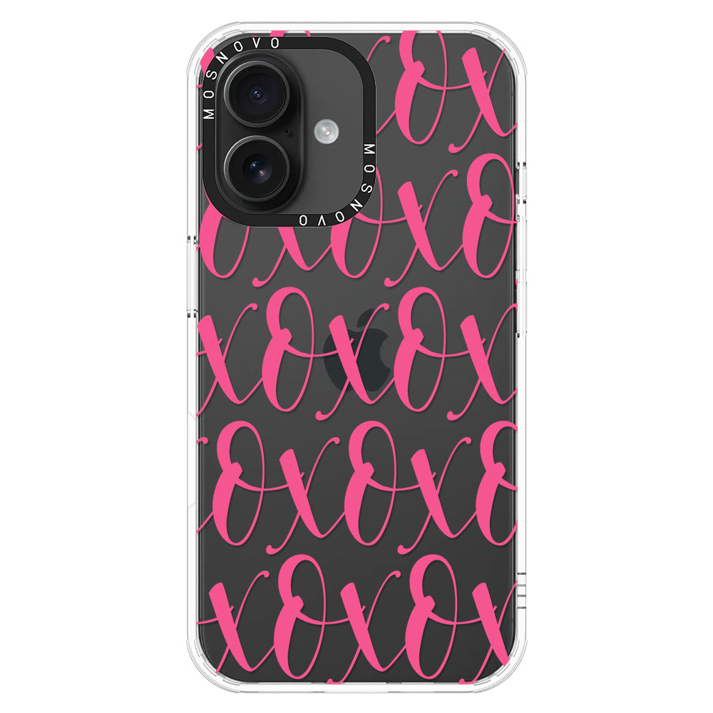 XOXO Phone Case - iPhone 16 Plus Case - MOSNOVO