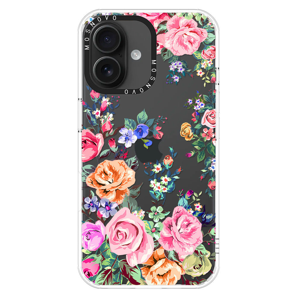 Flower Garden Phone Case - iPhone 16 Plus Case - MOSNOVO