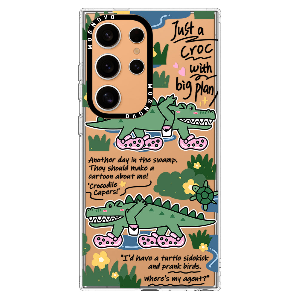 Croc with Big Plan Phone Case - Samsung Galaxy S24 Ultra Case