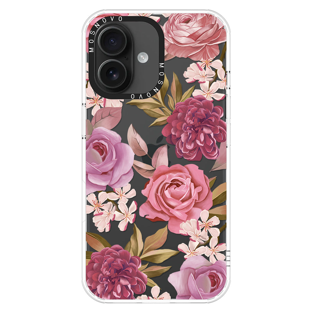 Blossom Flowe Floral Phone Case - iPhone 16 Case - MOSNOVO