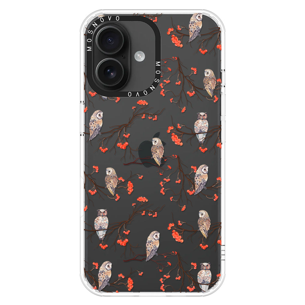 Owl Phone Case - iPhone 16 Plus Case - MOSNOVO