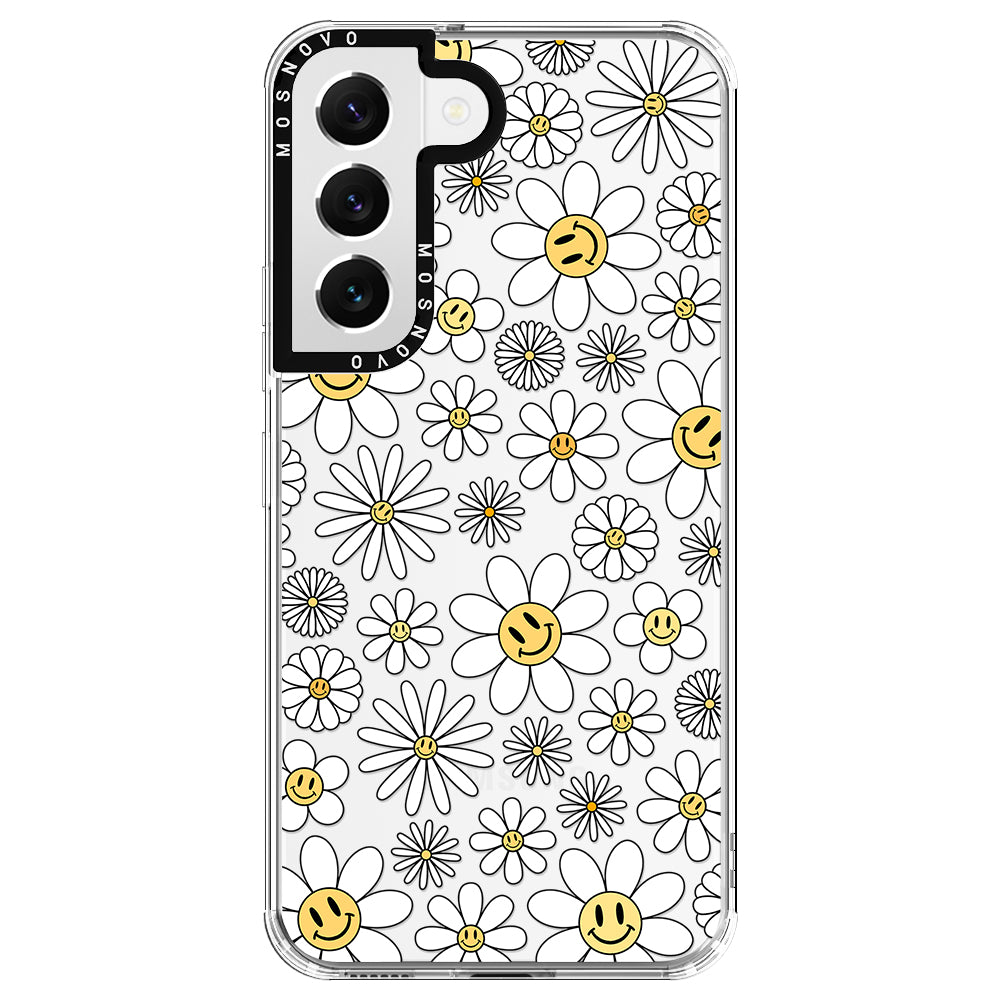 Happy Daisy Blooms Phone Case - Samsung Galaxy S22 Plus Case