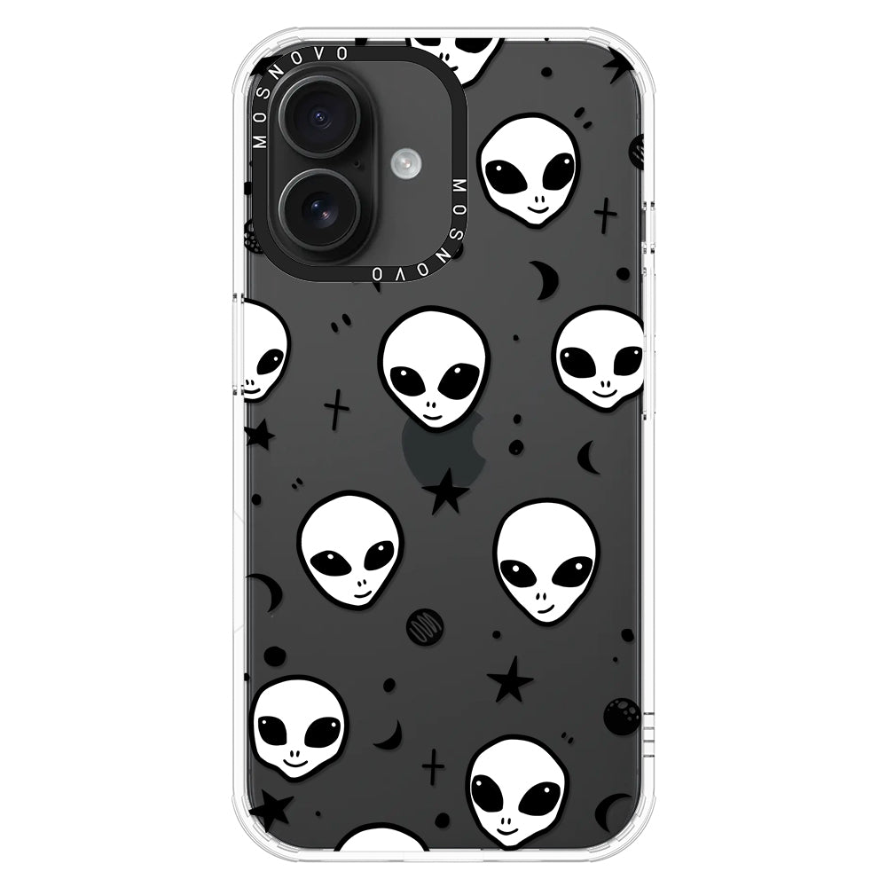 Cute Alien Phone Case - iPhone 16 Case - MOSNOVO