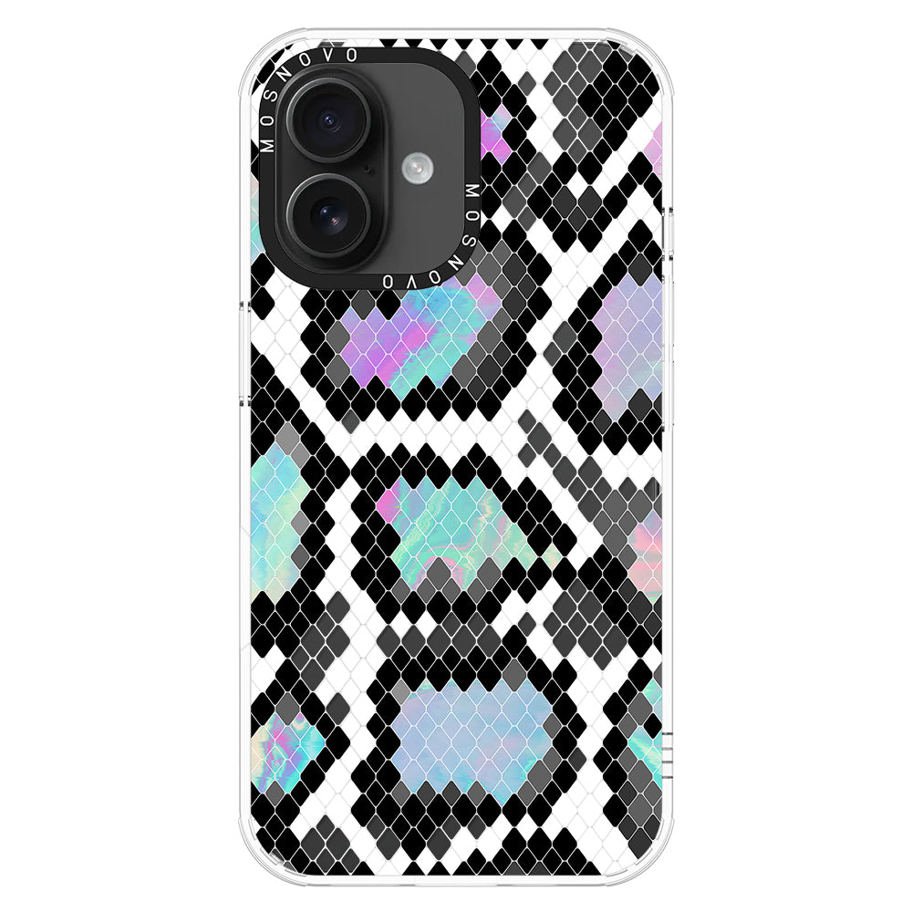 Aurora Snake Print Phone Case - iPhone 16 Case - MOSNOVO