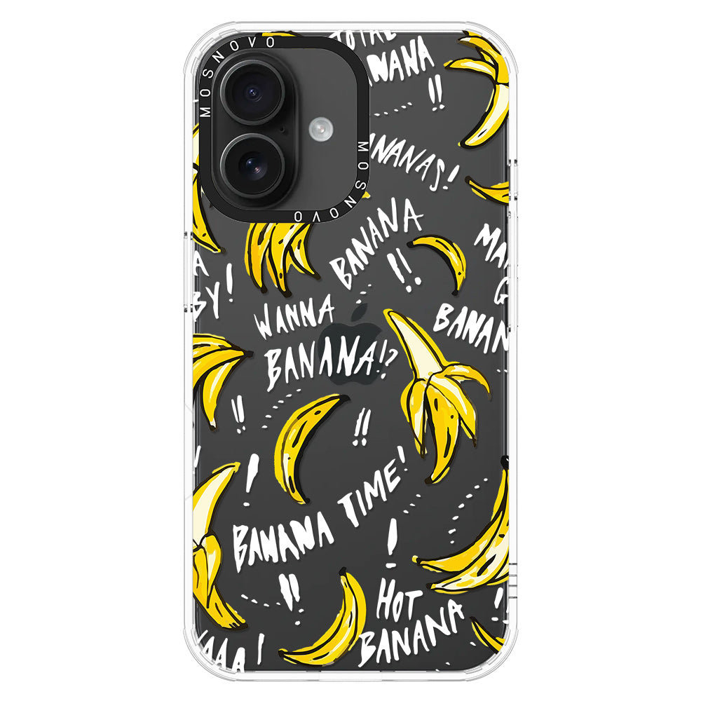 Banana Banana Phone Case - iPhone 16 Case - MOSNOVO