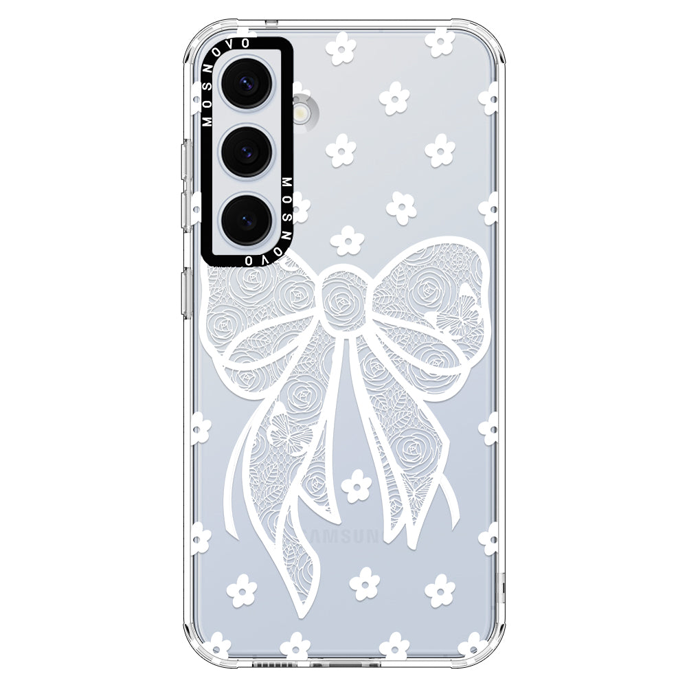 Lacey Bow Phone Case - Samsung Galaxy S24 Plus Case