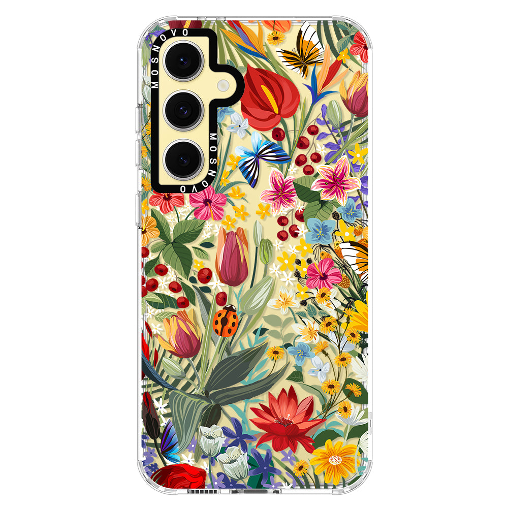 In The Garden Phone Case - Samsung Galaxy S24 FE Case - MOSNOVO