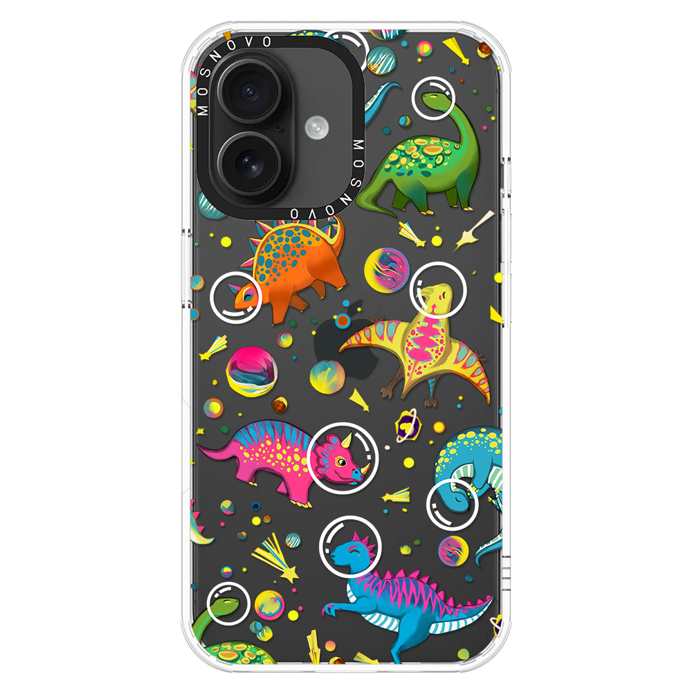 Dinosaur Planet Phone Case - iPhone 16 Plus Case - MOSNOVO