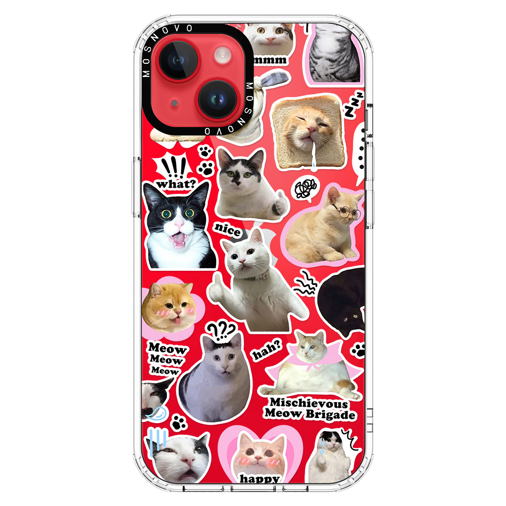 The Cat Brigade Phone Case - iPhone 14 Plus Case