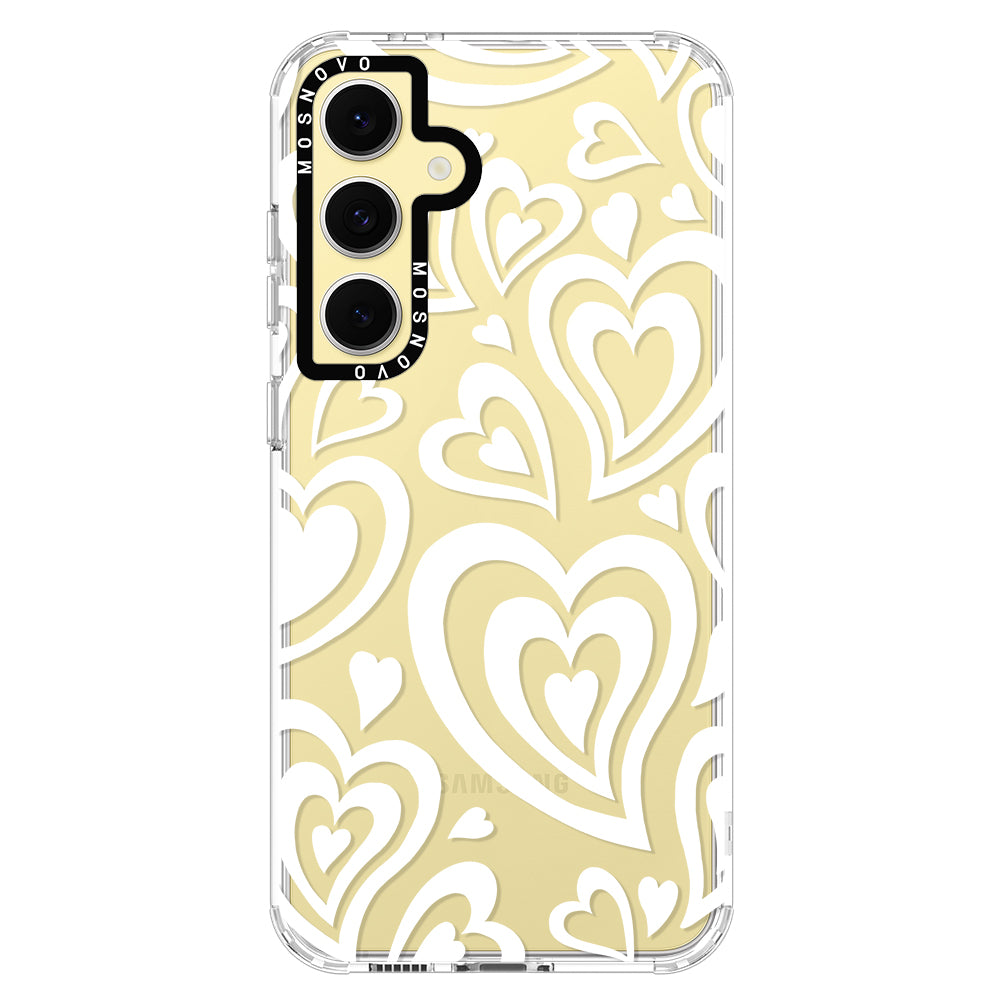 Twist Heart Phone Case - Samsung Galaxy S24 FE Case - MOSNOVO